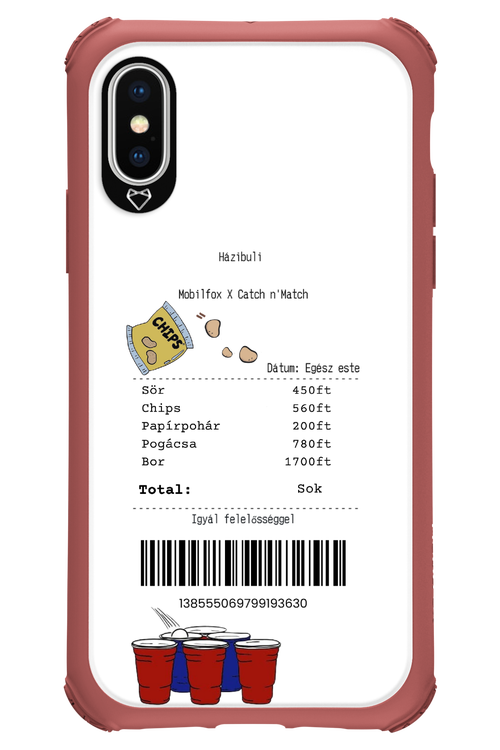 házibuli - Apple iPhone X