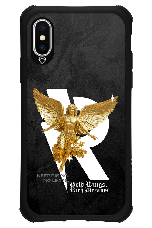 Gold Wings - Apple iPhone X
