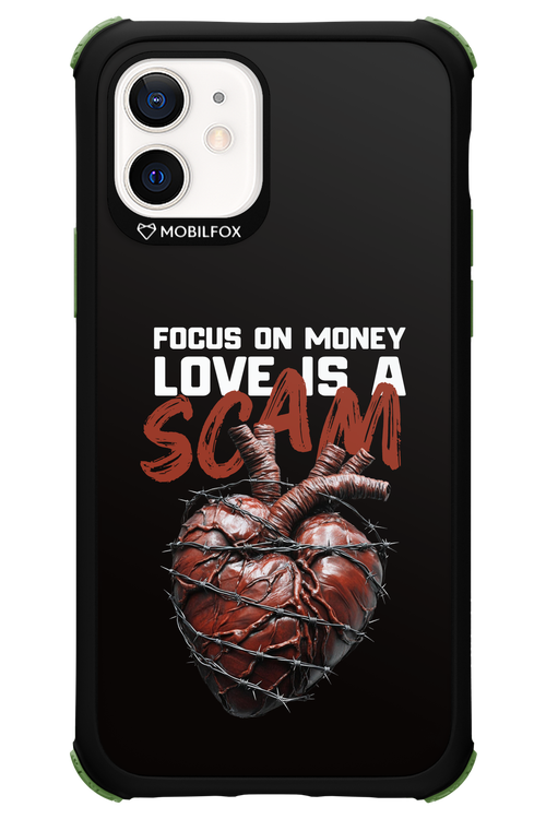 Focus on money, love is a scam - Apple iPhone 12