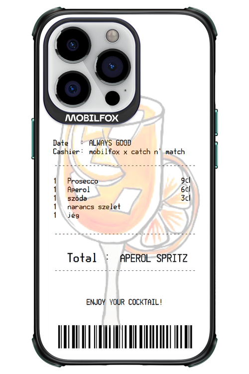 aperol spritz koktél - Apple iPhone 13 Pro