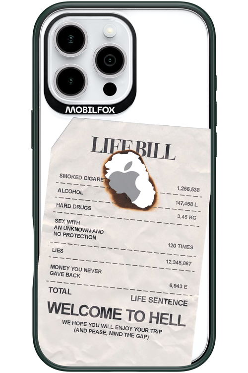 Life Bill - Apple iPhone 16 Pro Max