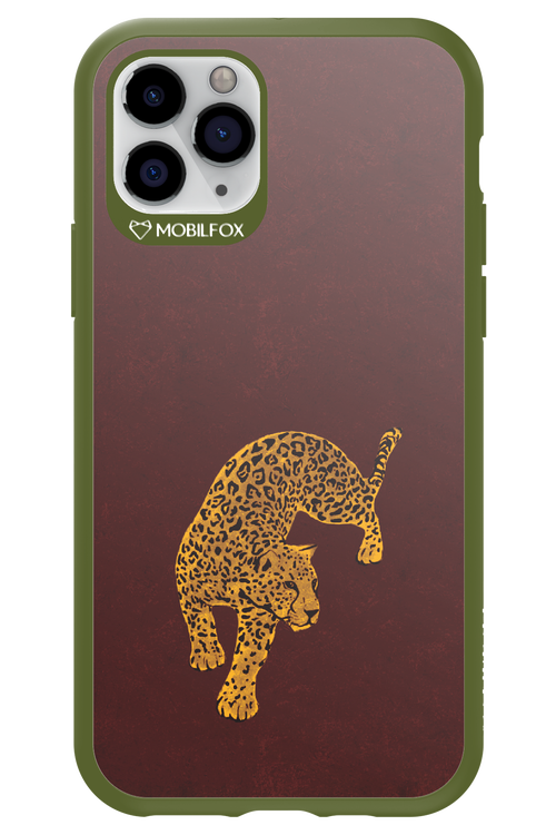 Burgundy Leopard - Apple iPhone 11 Pro