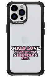 When it goes sideways - Apple iPhone 13 Pro Max