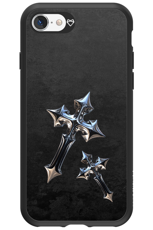 Chrome Crosses - Apple iPhone SE 2022