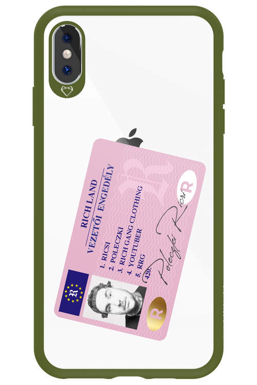 Vezetői engedély - Apple iPhone XS Max