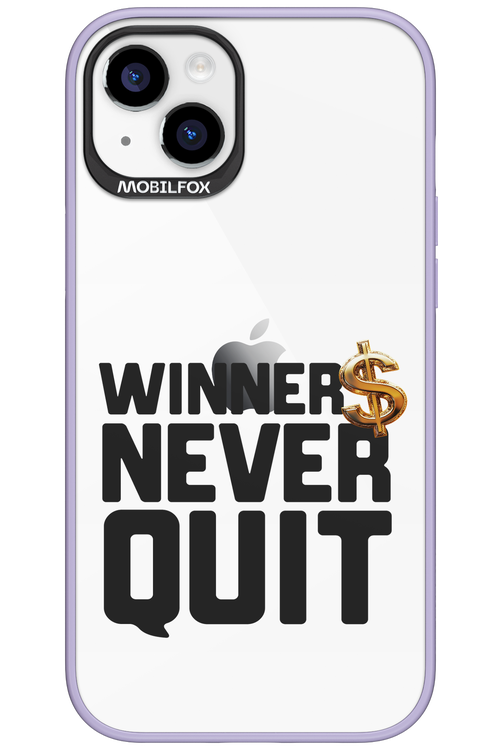 Winners Never Quit - Apple iPhone 15 Plus