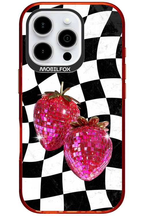 Disco Strawberry 2.0 - Apple iPhone 16 Pro