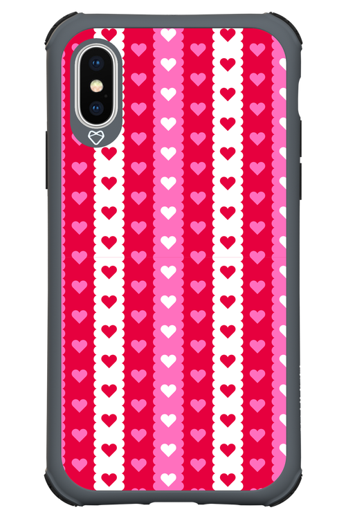 Christmas Heart Biscuit - Apple iPhone XS