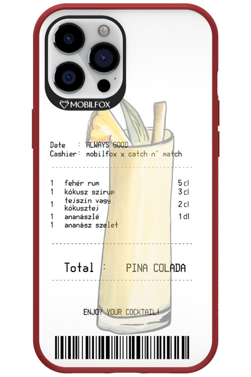 pina colada koktél - Apple iPhone 12 Pro Max