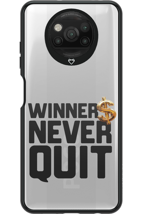 Winners Never Quit - Xiaomi Poco X3 NFC