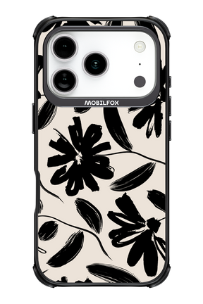 Monochrome Flowerss - Apple iPhone 17 Pro