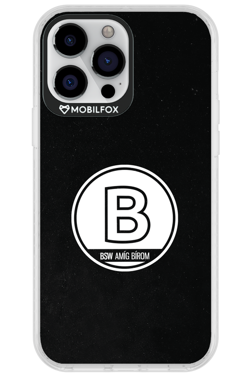 Amig bírom Black - Apple iPhone 13 Pro Max
