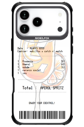 aperol spritz koktél - Apple iPhone 17 Pro Max