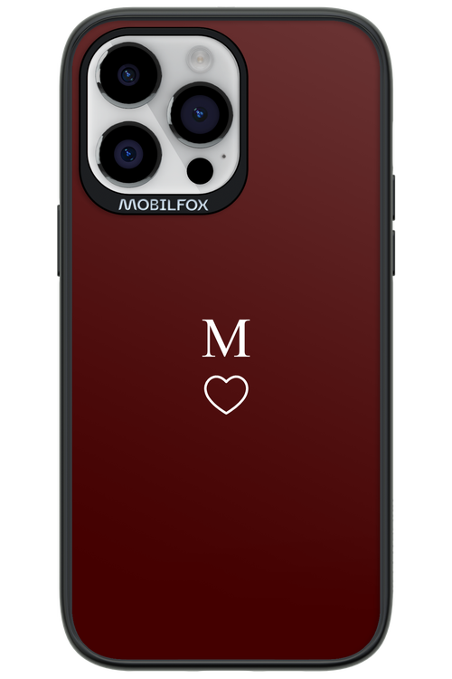 M Burgundia 2.0 - Apple iPhone 14 Pro Max