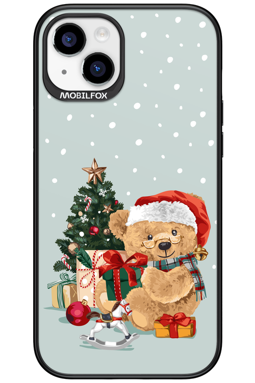 Merry Christmas Bear - Apple iPhone 15 Plus