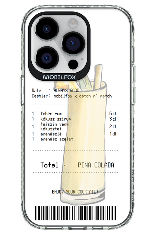 pina colada koktél - Apple iPhone 14 Pro