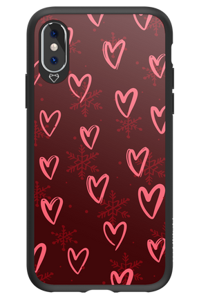 Christmas Hearts - Apple iPhone XS