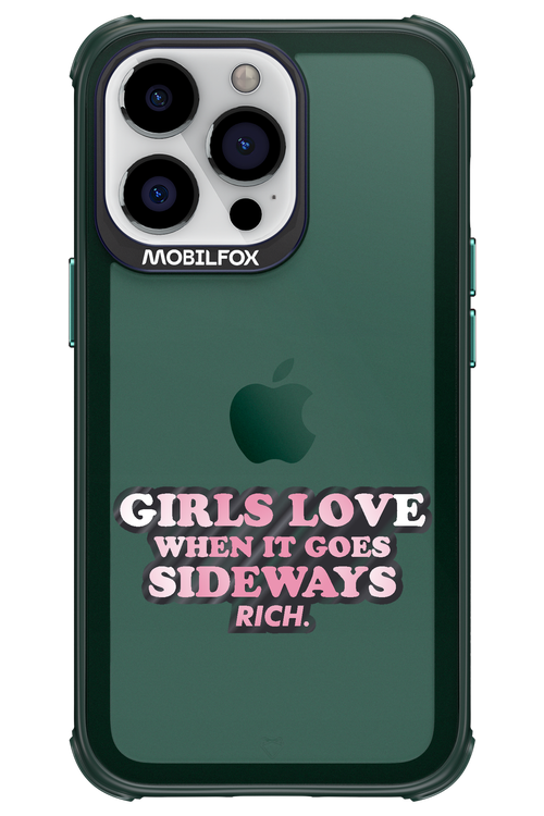 When it goes sideways - Apple iPhone 13 Pro