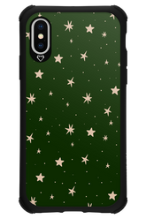 Forest Green Stars - Apple iPhone XS