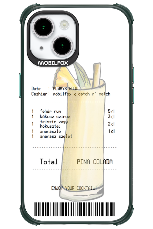 pina colada koktél - Apple iPhone 15