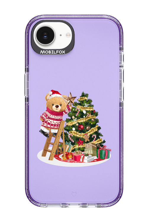 Christmas Bear (Transparent) - Apple iPhone 16e