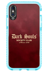 Dark Souls (Burgundy) - Apple iPhone XS