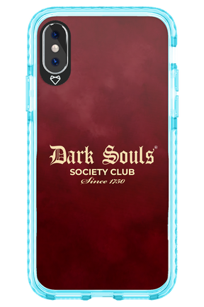 Dark Souls (Burgundy) - Apple iPhone XS