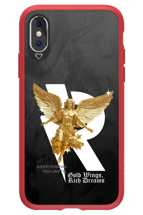 Gold Wings - Apple iPhone X