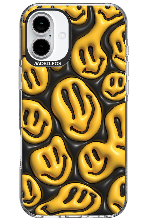 Acid Smiley - Apple iPhone 16 Plus