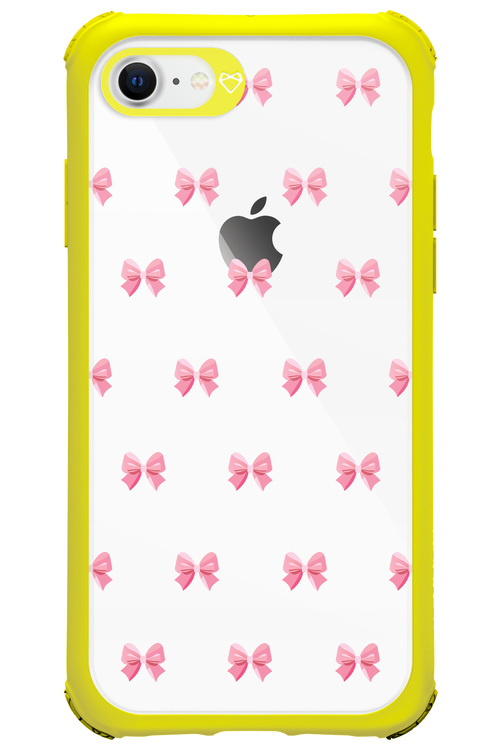 Pinky Bow - Apple iPhone 8