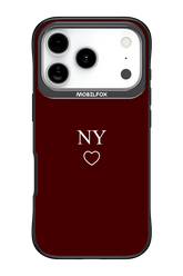 NY Burgundia 2.0 - Apple iPhone 17 Pro
