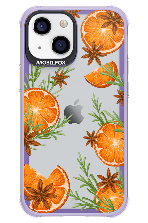 Orange With Star Anise - Apple iPhone 13 Mini