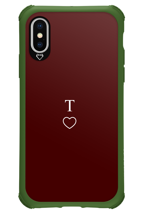 T Burgundia 2.0 - Apple iPhone X