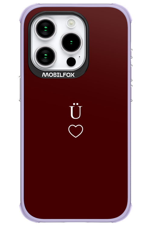 U Burgundia II 2.0 - Apple iPhone 15 Pro