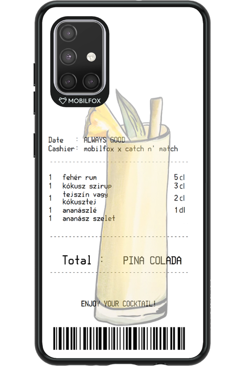 pina colada koktél - Samsung Galaxy A71
