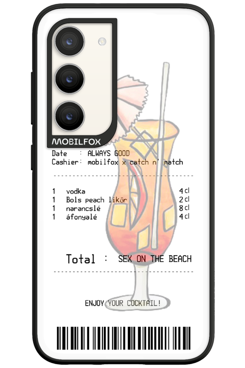 sex on the beach koktél - Samsung Galaxy S23