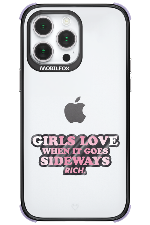 When it goes sideways - Apple iPhone 14 Pro Max