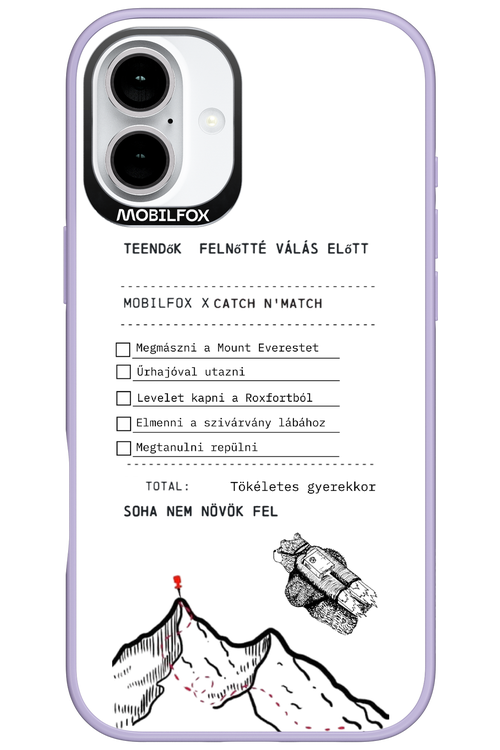 teendők felnőtté válás előtt - Apple iPhone 16 Plus