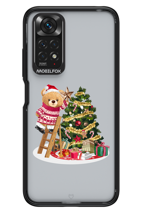 Christmas Bear (Transparent) - Xiaomi Redmi Note 11/11S 4G