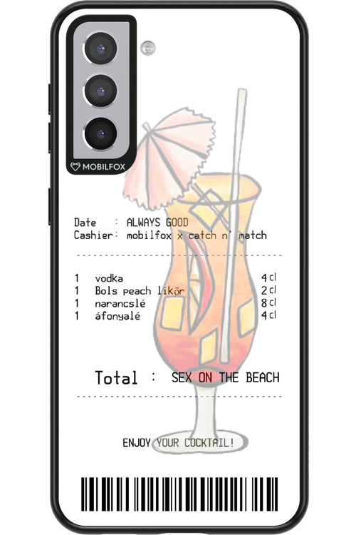 sex on the beach koktél - Samsung Galaxy S21+