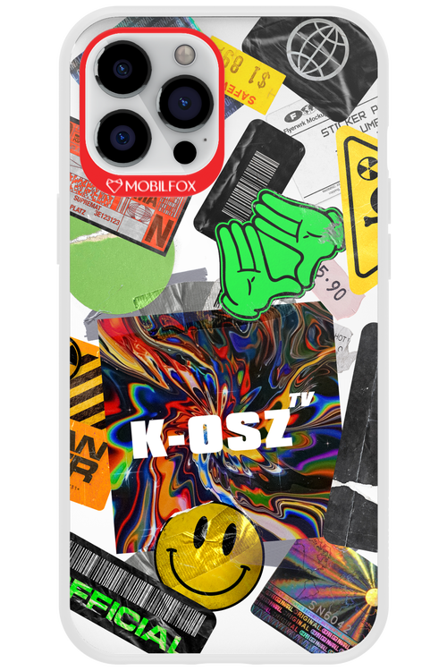 K-osz Sticker Transparent - Apple iPhone 12 Pro Max