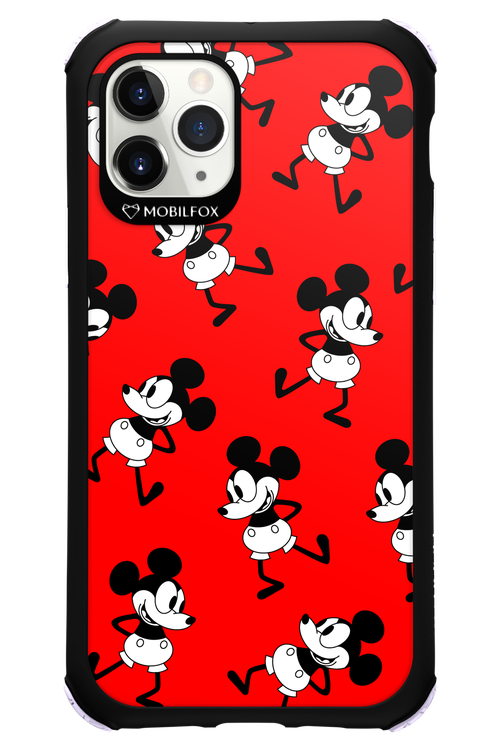 Iconic Mouse (red pattern) - Apple iPhone 11 Pro