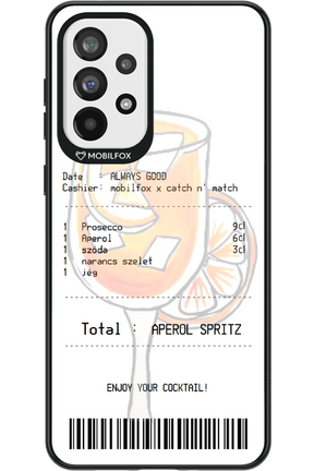 aperol spritz koktél - Samsung Galaxy A73