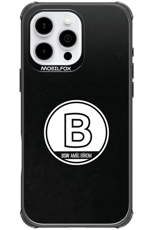 Amig bírom Black - Apple iPhone 16 Pro Max