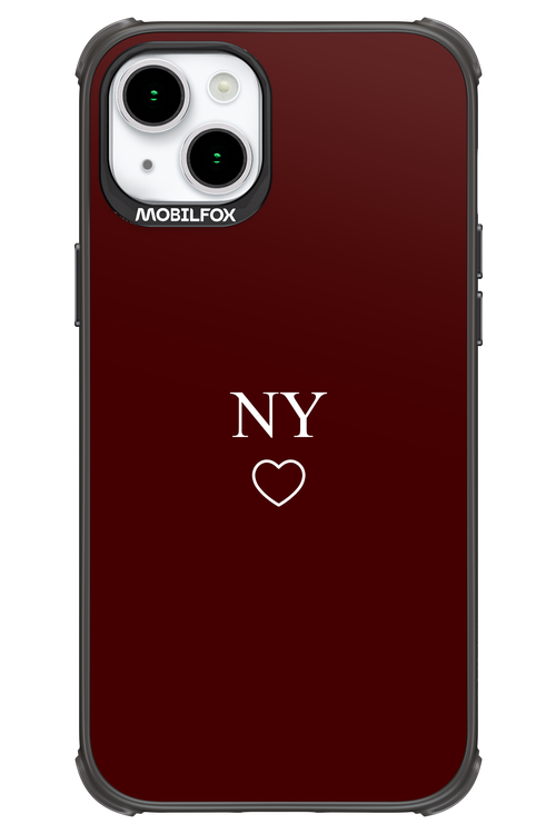 NY Burgundia 2.0 - Apple iPhone 15 Plus