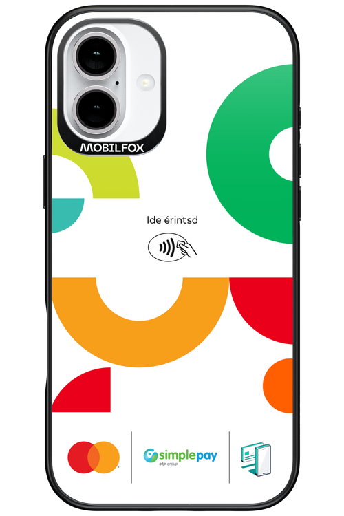 SimplePay White - Apple iPhone 16 Plus