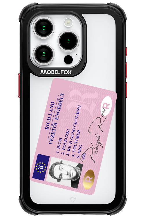 Vezetői engedély - Apple iPhone 15 Pro