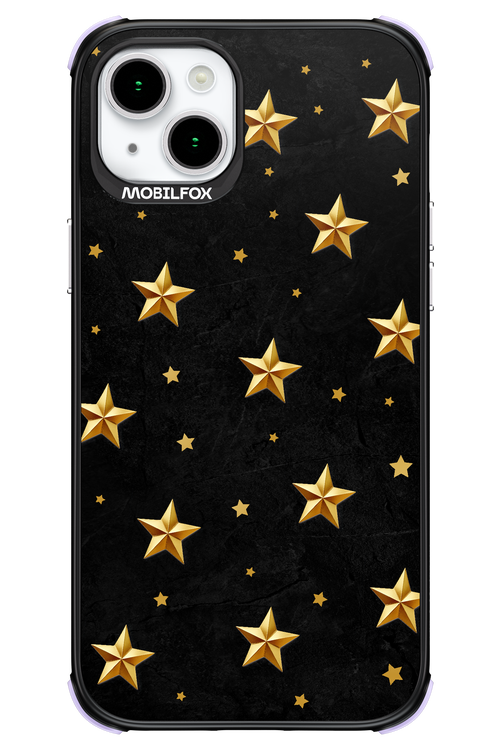 Golden Stars - Apple iPhone 15 Plus