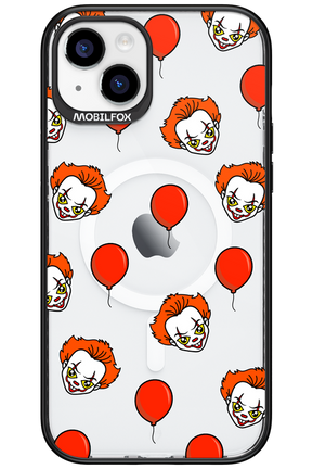 Mystery Clown (Transparent) - Apple iPhone 15 Plus