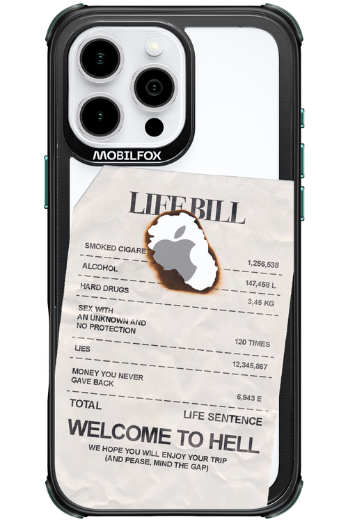 Life Bill - Apple iPhone 16 Pro Max